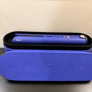 Dyson Cobalt Blue Hair Straightener with Case
